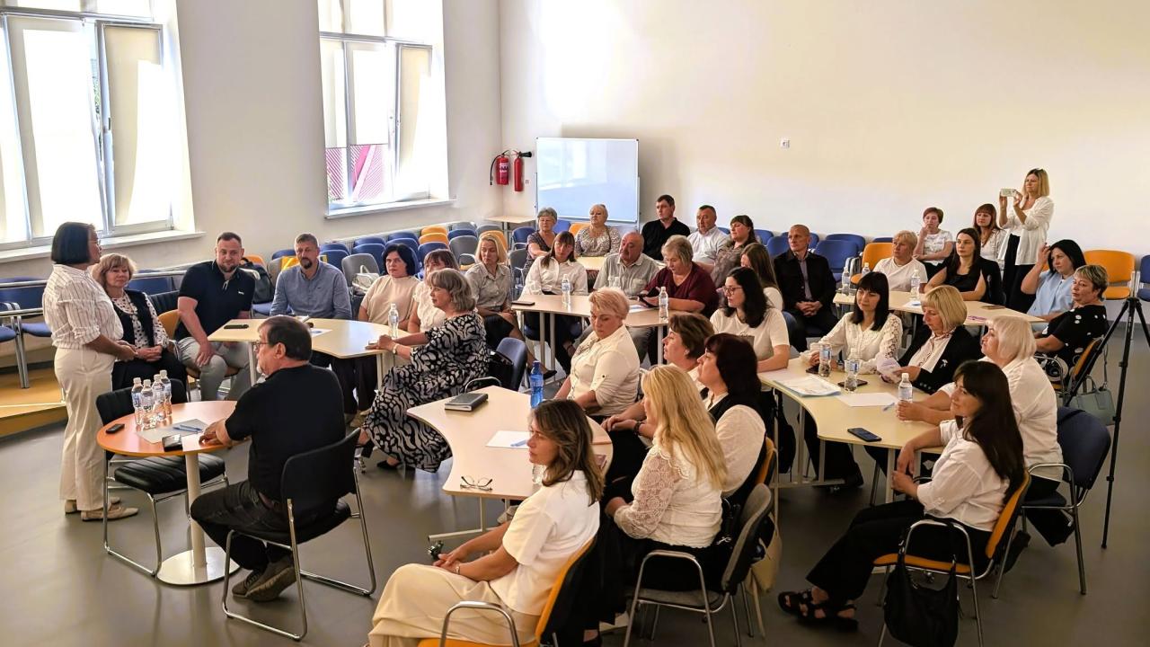 Освітній дайджест: головні події другої половини серпня (робота з громадами, професійні дискусії та обмін досвідом)